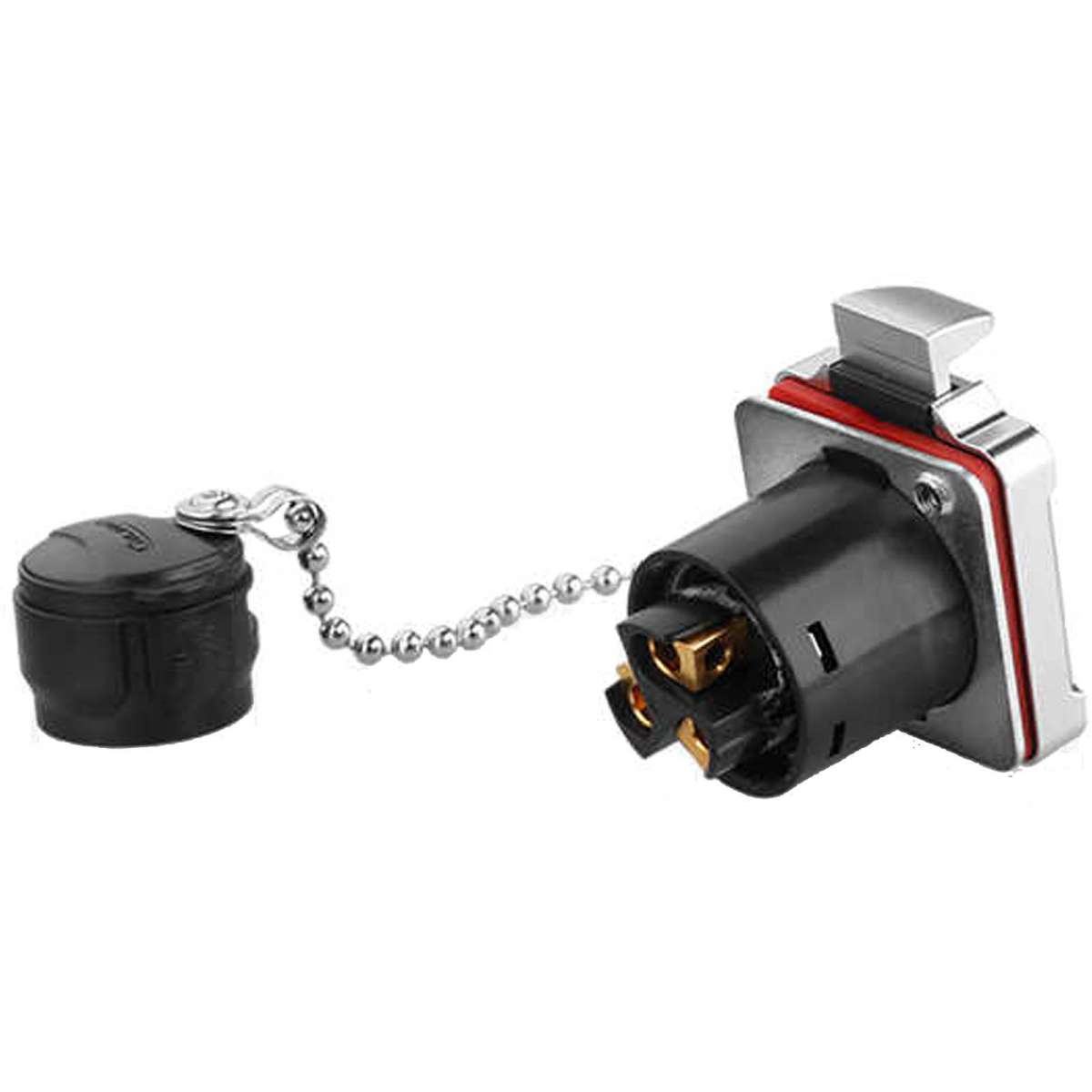 Conector Serie BD-24 Hembra 3 Pines Socket Soldar CNLINKO