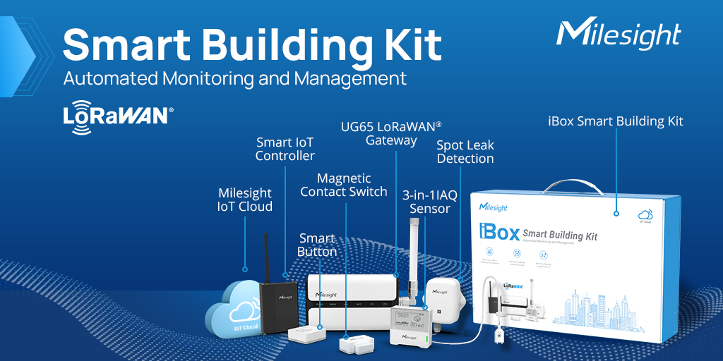 KIT Solución de administración y monitoreo para edificios inalámbrico