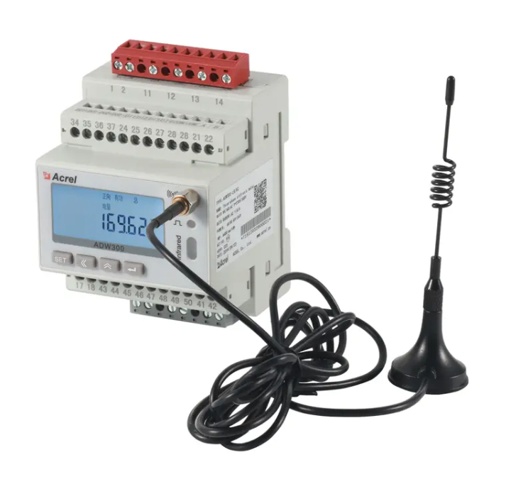 Medidor de energía inteligente inalámbrico trifásico LoraWAN