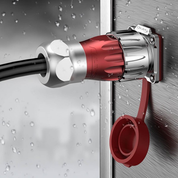 Conector Serie DH-24 Hembra 3 Pines Socket Soldar CNLINKO