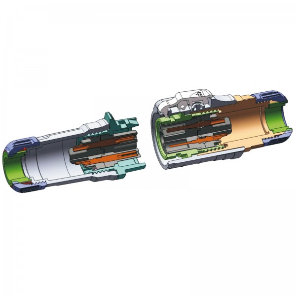 Conector Serie LP-16 Macho 2 Pines Plug Soldar CNLINKO