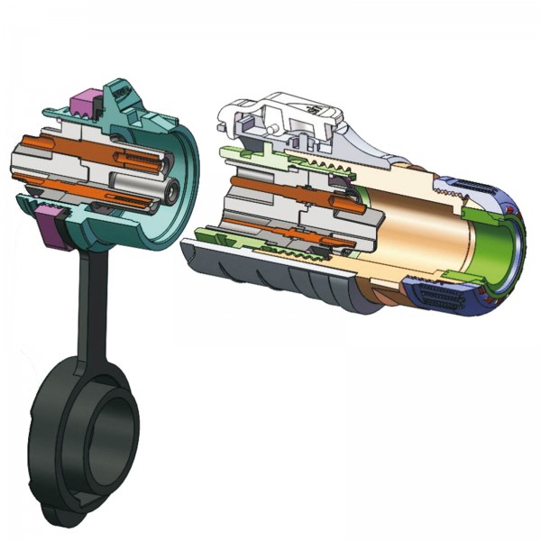Conector Serie LP-16 Macho 2 Pines Plug Soldar CNLINKO