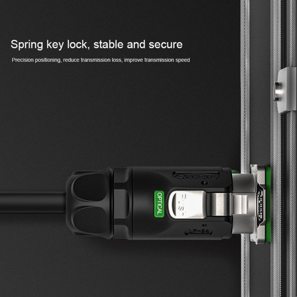 Conector Serie LP-24 Fibra óptica Plug Soldar CNLINKO