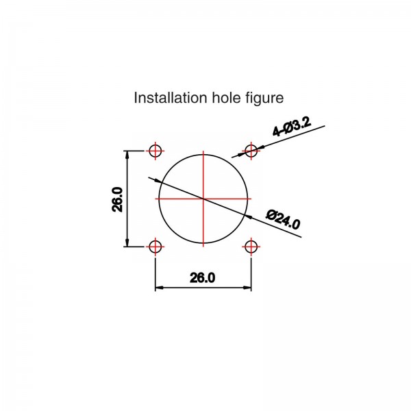 Conector Serie LP-24 USB Socket Soldar CNLINKO