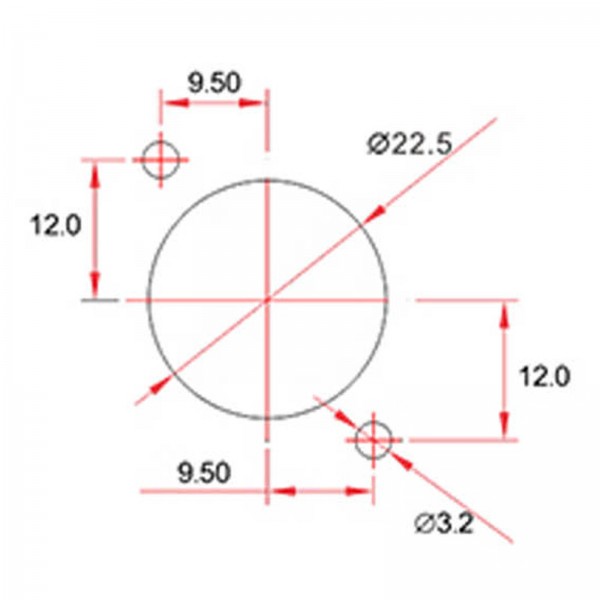 Conector Serie YM-20 Hembra 2 Pines Socket Soldar CNLINKO