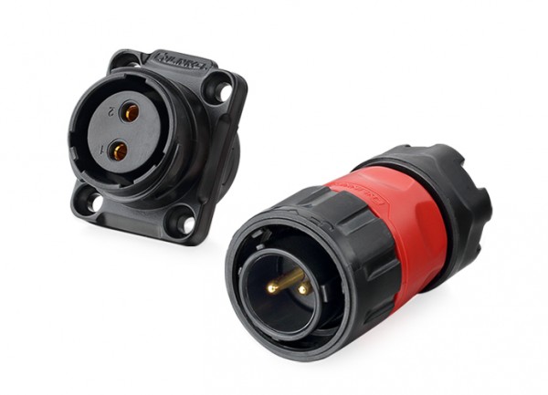 Conector Serie YM-20 Hembra 2 Pines Socket Soldar CNLINKO