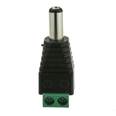 Adaptador DC Plug macho a 2 Terminales Tornillos