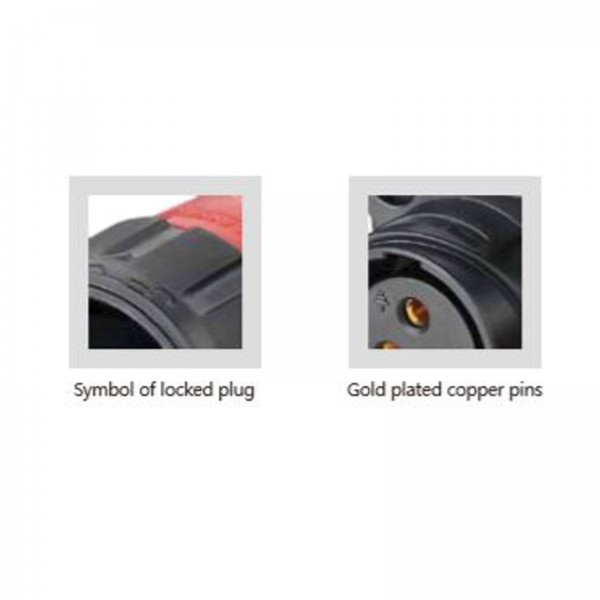 Conector Serie YM-20 Macho 4 Pines Plug Soldar CNLINKO