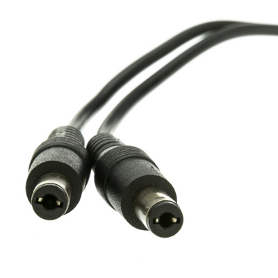 Adaptador DC Hembra con 2 Salidas Macho 30cm