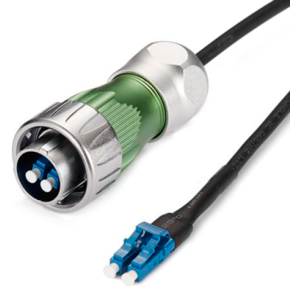 Conector Serie DH-24 Fibra óptica con Cable 3 Metros CNLINKO
