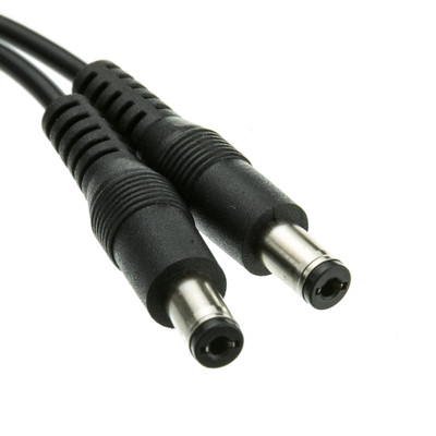 Adaptador DC Hembra con 2 Salidas Macho 30cm