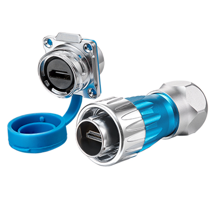 Conector Serie DH-24 HDMI Socket 4K CNLINKO