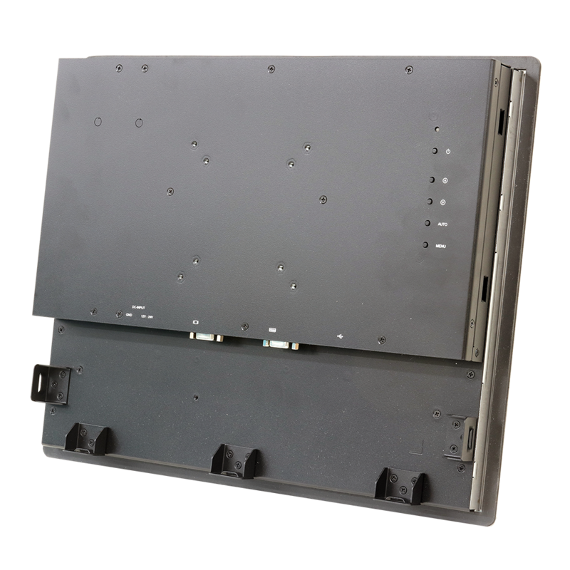 15" 4:3 (1024 x 768), 300 nits, Stainless Steel 316 IP65 front panel, with 5-Wired Resistive Touch, 1 VGA, USB interface, DC 12~24V, Phoenix connector