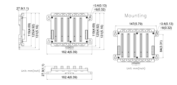 5 Slot Board