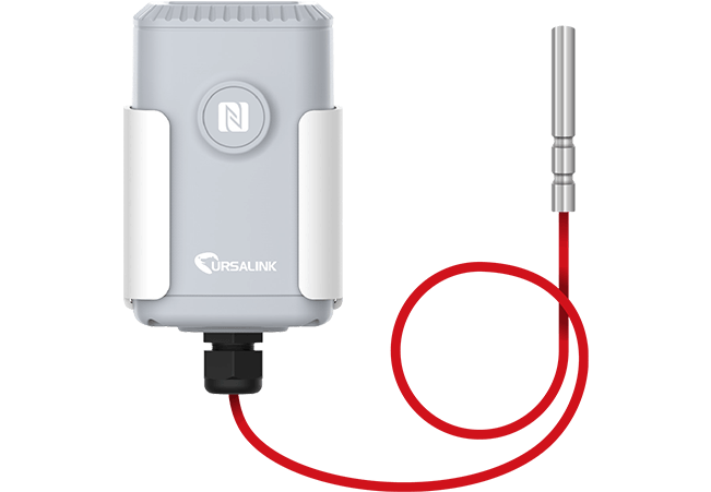 Sensor Lorawan con batería para PT100 -50~800°C