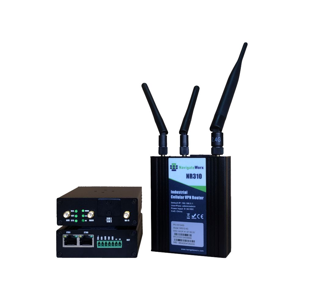 Router celular 4G LTE Navigateworx A312430 con WIFI y accesorios