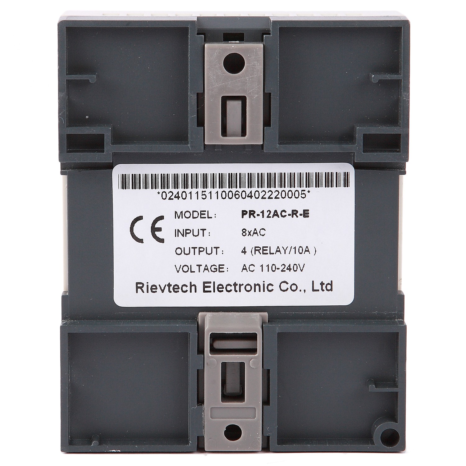 Mini PLC programable por software 8 entradas digitales, 2 salidas 110-240VAC Rievtech