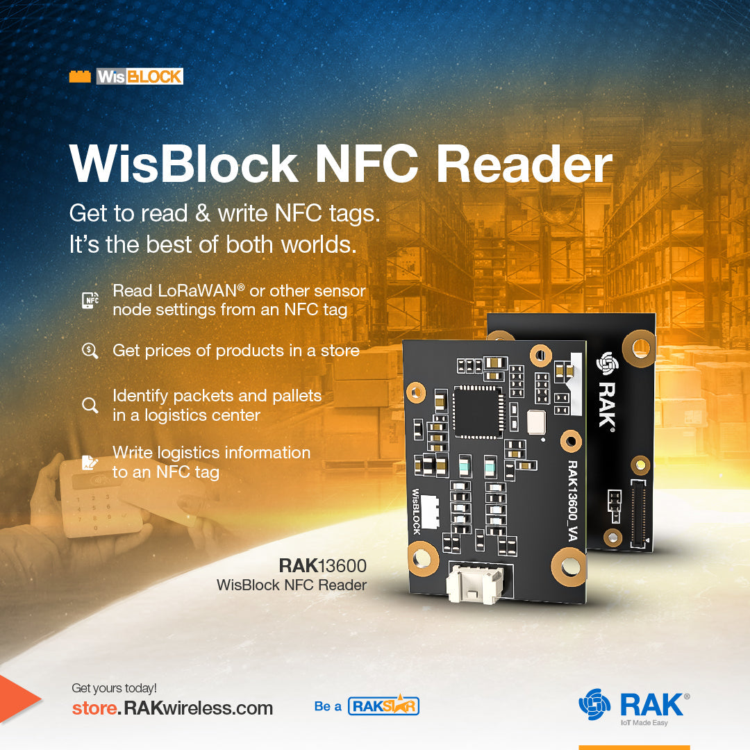 Módulo NFC RFID NXP PN532 RAK13600
