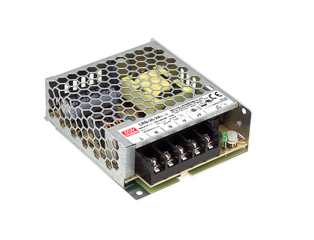 Fuente de Poder Mean Well LRS-35-5 Panel 5VDC 35W 7A
