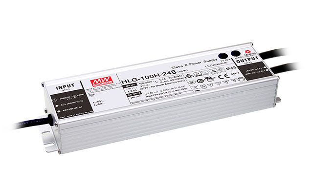 Driver LED Mean Well HLG-100H-48B 48VDC 96W 2A Dimmer 3 en 1