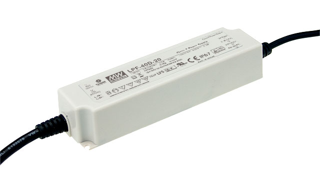 Fuente Led Driver Mean Well 40W 20V 2A Dimmable Function