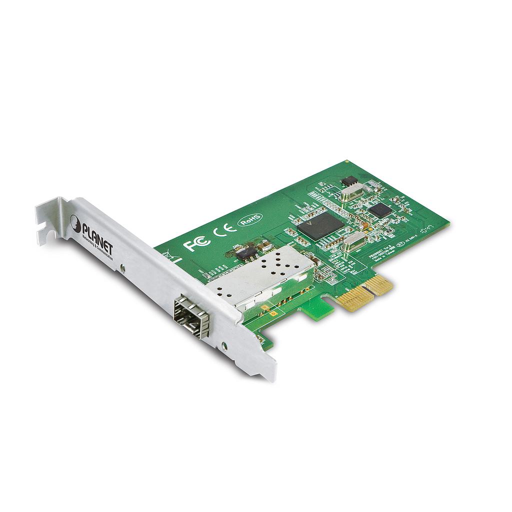 Tarjeta de red PCI Express para fibra módulo SFP