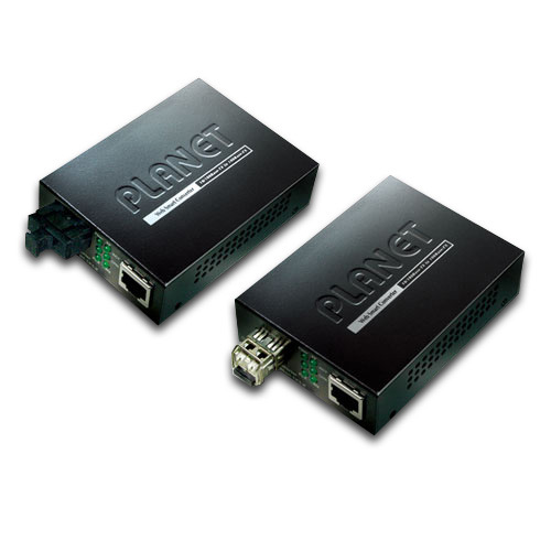 Web Manageable 10/100Base-TX to 100Base-FX (SFP) Media Converter