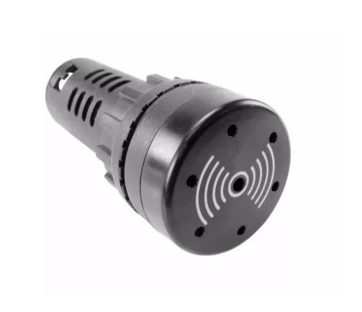 Buzzer 22mm sonoro 12V