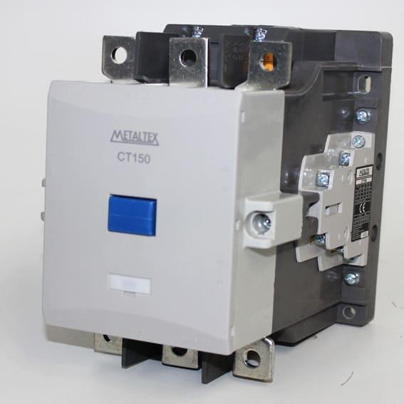 Contactor Tripolar 150A/AC3 Bobina 220VCA Auxiliar 2NA+2NC