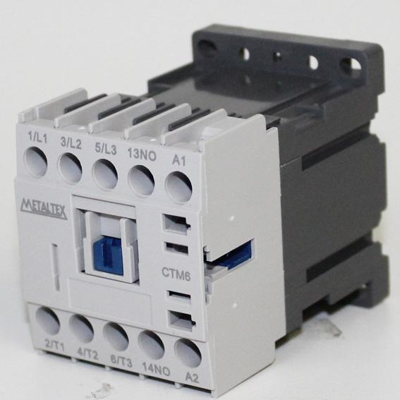 Mini Contactor 7A/AC3 Bobina 24VCC Auxiliar 1NA