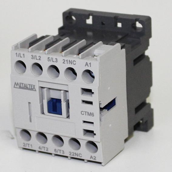 Mini Contactor 7A/AC3 Bobina 220VCA Auxiliar 1NC