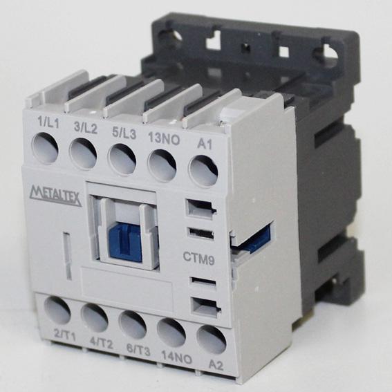 Mini Contactor 9A/AC3 Bobina 220VCA Auxiliar 1NA