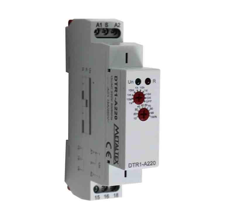 Relé Temporizador Retardo energía 0,1Seg-240H 220VCA