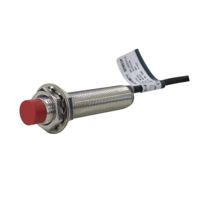 Sensor inductivo no rasado M12 SN: 4mm - AC 2 hilos - 1NA