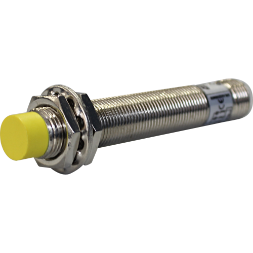 Sensor inductivo no rasado M12 SN: 4mm - NPN con Conector M12 - 1NA + 1NC