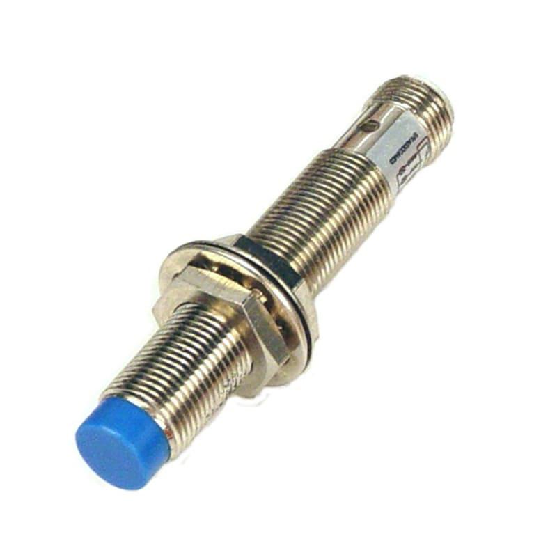 Sensor inductivo no rasado M12 SN: 4mm - PNP con Conector M12 - 1NA + 1NC