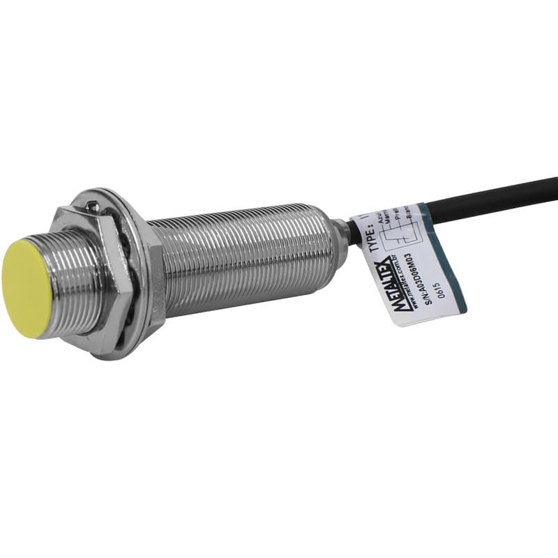 Sensor inductivo rasado M18 SN: 5mm - NPN 4 hilos - 1NA + 1NC