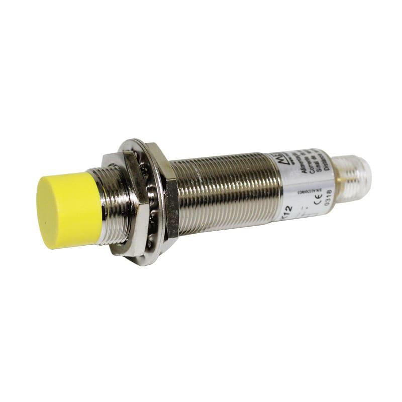 Sensor inductivo no rasado M18 - SN: 8mm - NPN con Conector M12 - 1NA + 1NC