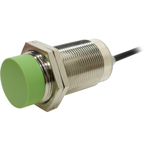 Sensor inductivo no rasado M30 SN: 15mm PNP 4 hilos - 1NA + 1NC