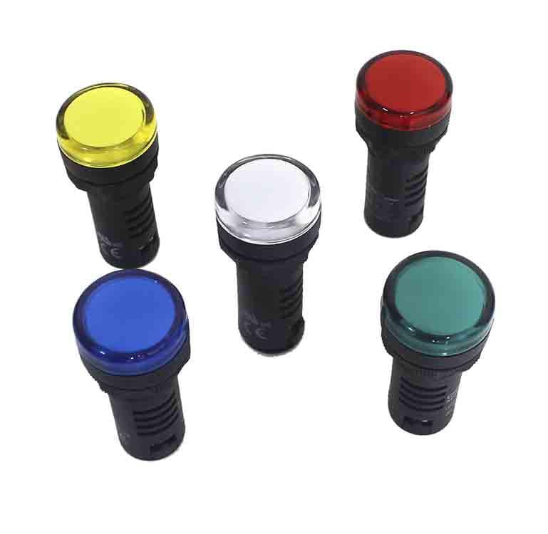 Piloto Led 22mm 24VCA/CC verde IP65