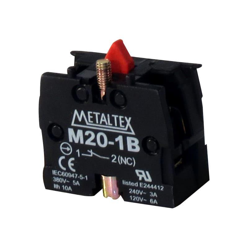 Contacto 1NC para Botón M20/P20