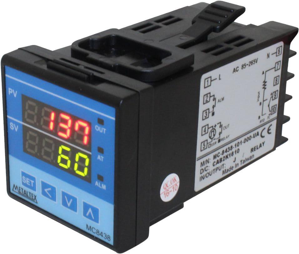 Controladora Temperatura 48X48mm 1 Salida SSR 1 Alarma 100-240VCA