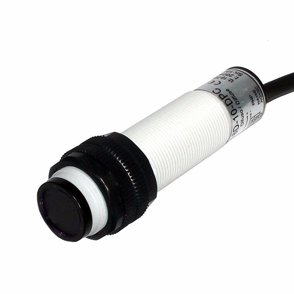 Sensor fotoeléctrico Difuso NPN/NA+NC - 10CM - 10~30VCC