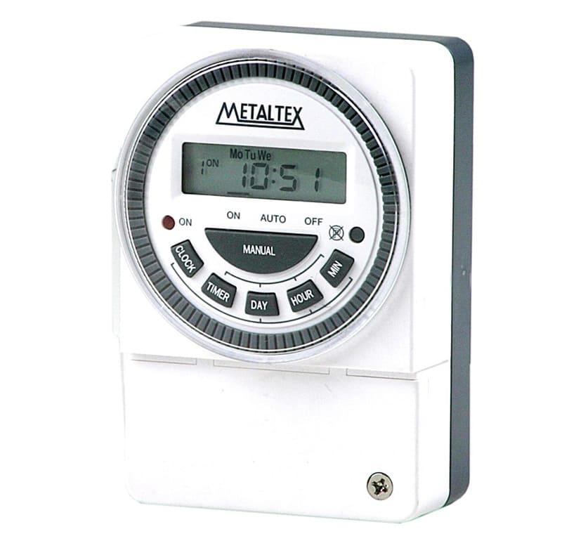 Programador Horario Semanal 110/220V Montaje pared