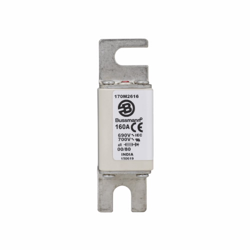 Fusible Bussmann NH00, 160A, 690VAC, DIN80, curva aR