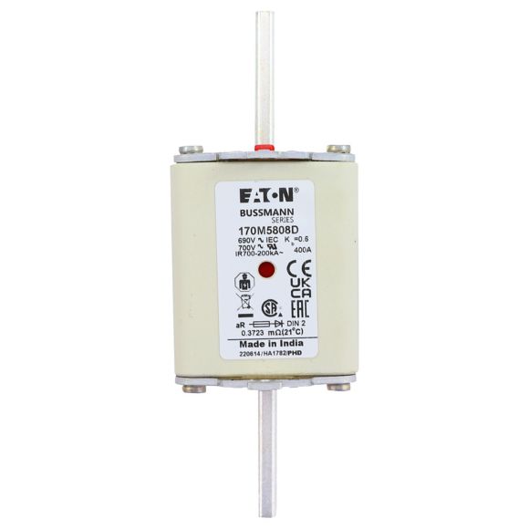 Fusible NH2 ultra rápido Bussmann 400A 500V/690V