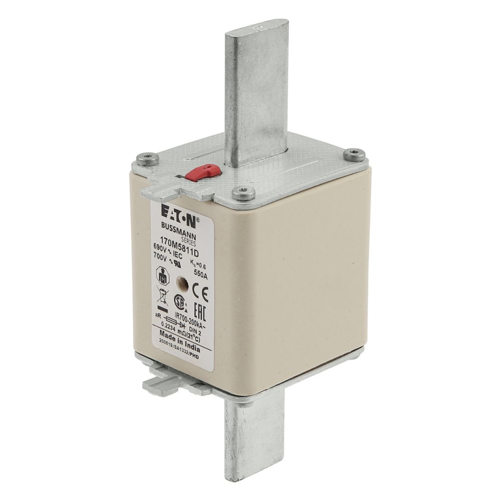 Fusible NH2 Ultrarápido Bussmann 550A / 690V