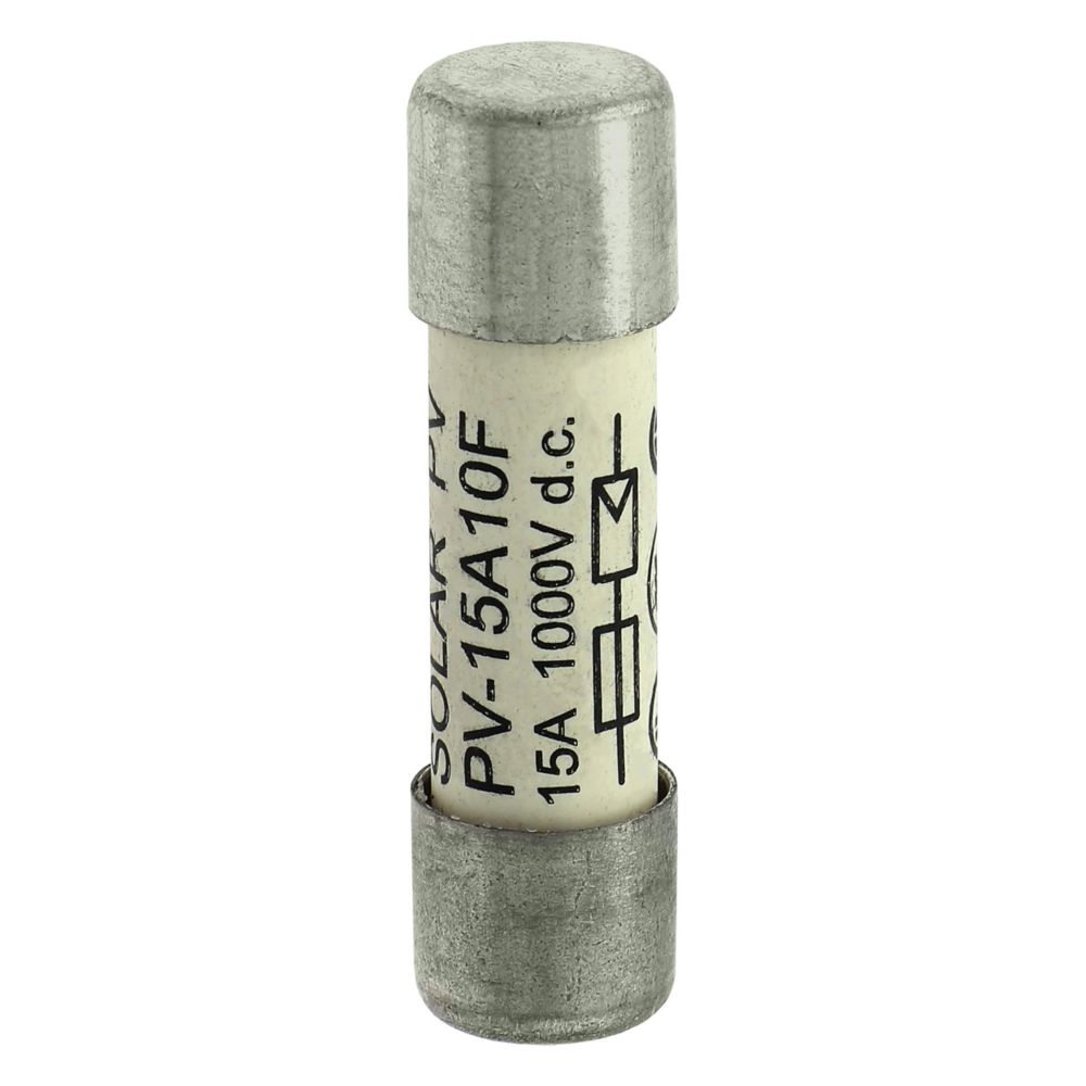 Fusible 10x38, 15A, 1000VDC, curva gPV.