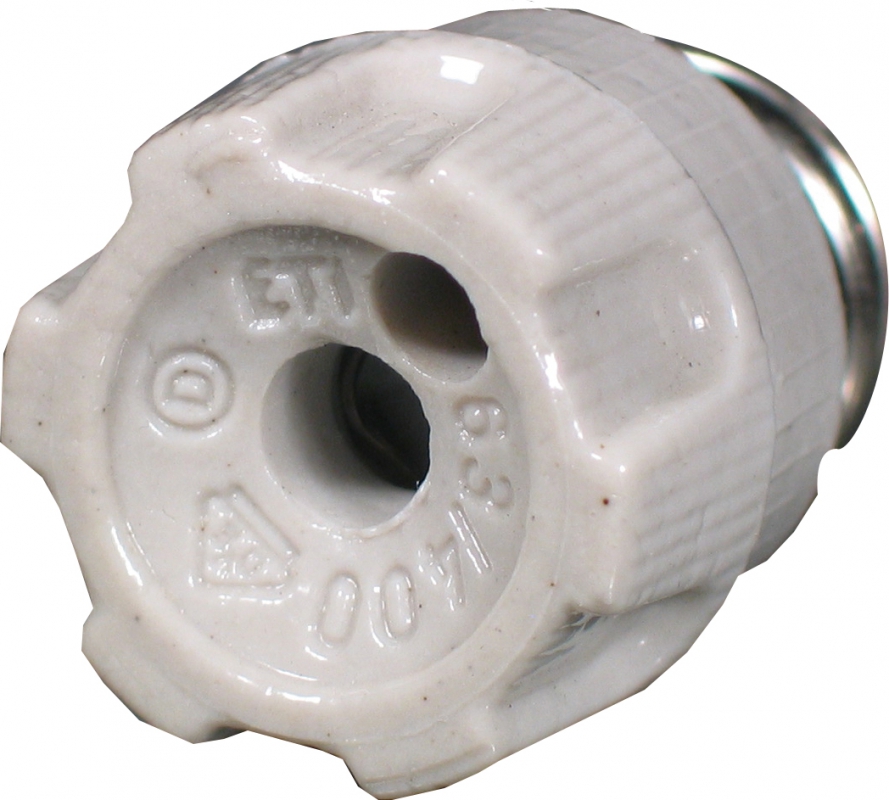Tapón para portafusible Botella tamaño D02, 1 Polo, 400 V ac