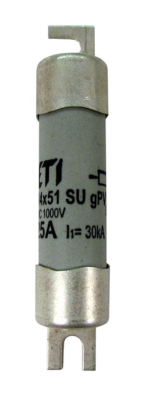 Fusible 32A; medidas 14x51 CH14; curva gPV; 1000VDC